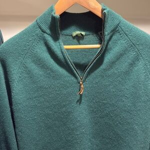 Sid Mashburn 100% Cashmere Zip sweater